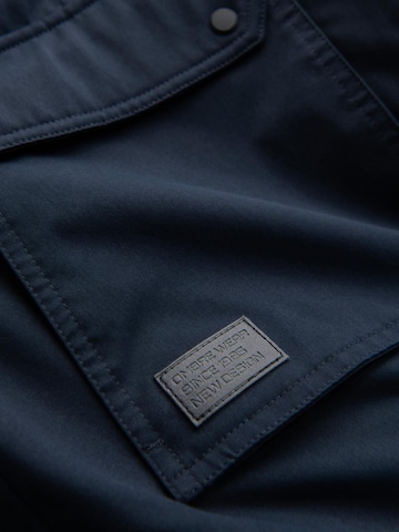 Ombre Winterparka 'OM-JALJ-0181' in Blauw