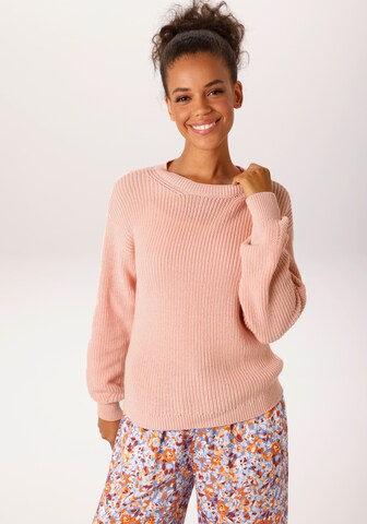 Aniston CASUAL Sweater in Pink: front