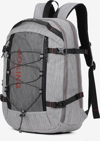 Aoking Backpack in Grey: front
