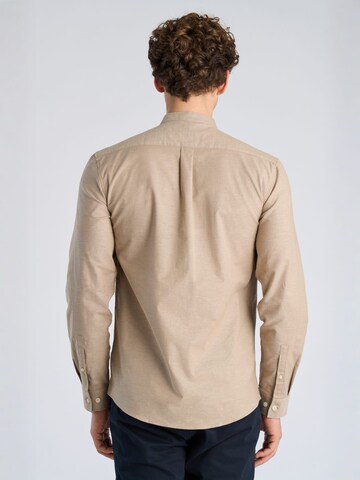 Regular fit Camicia di Lindbergh in beige