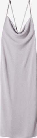 MANGO Koktejlové šaty 'Longui' – fialová: přední strana