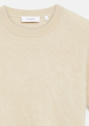 COMMA Pullover in Beige: Vorderseite