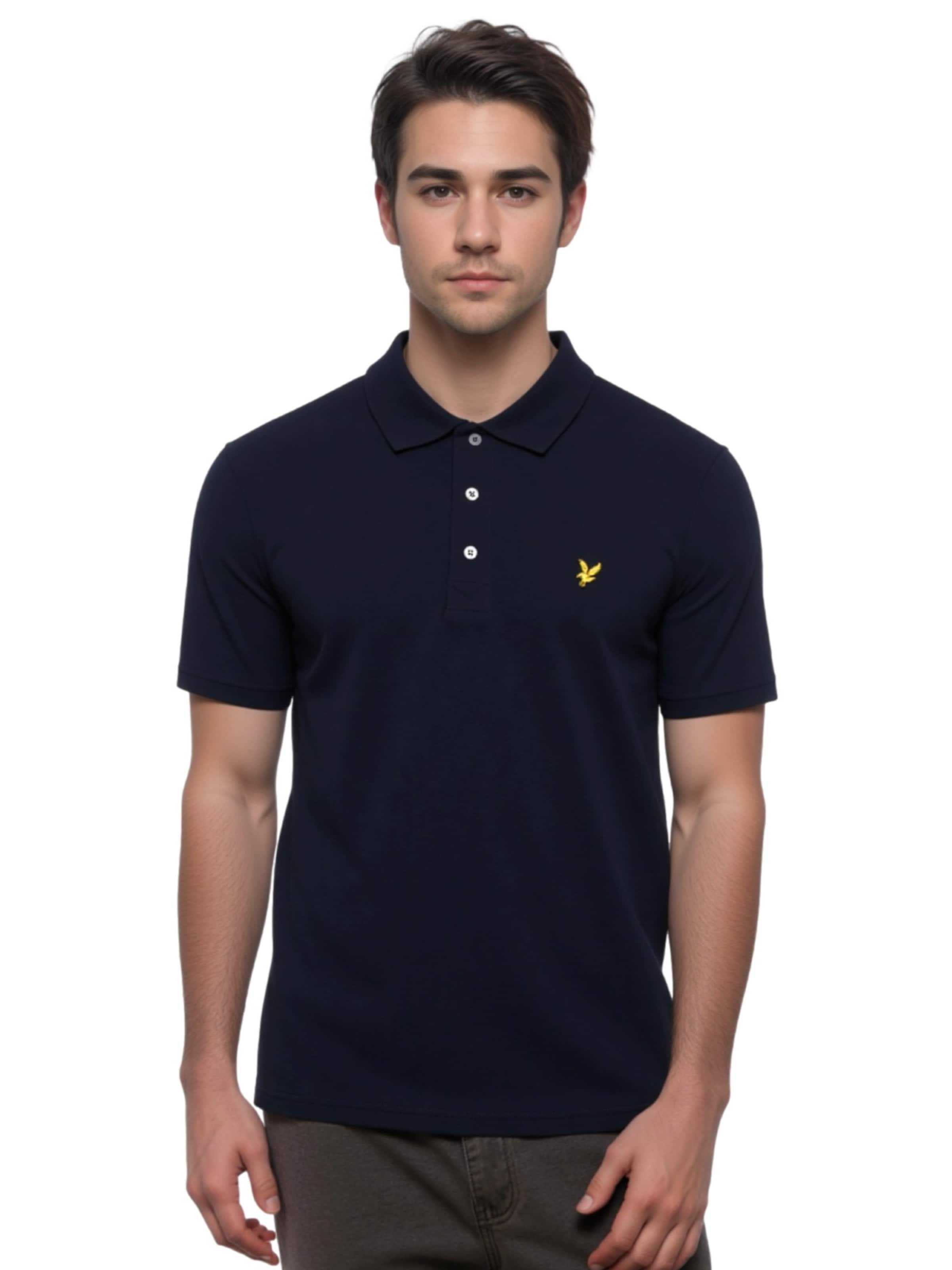 T-Shirt Lyle & Scott en noir : devant