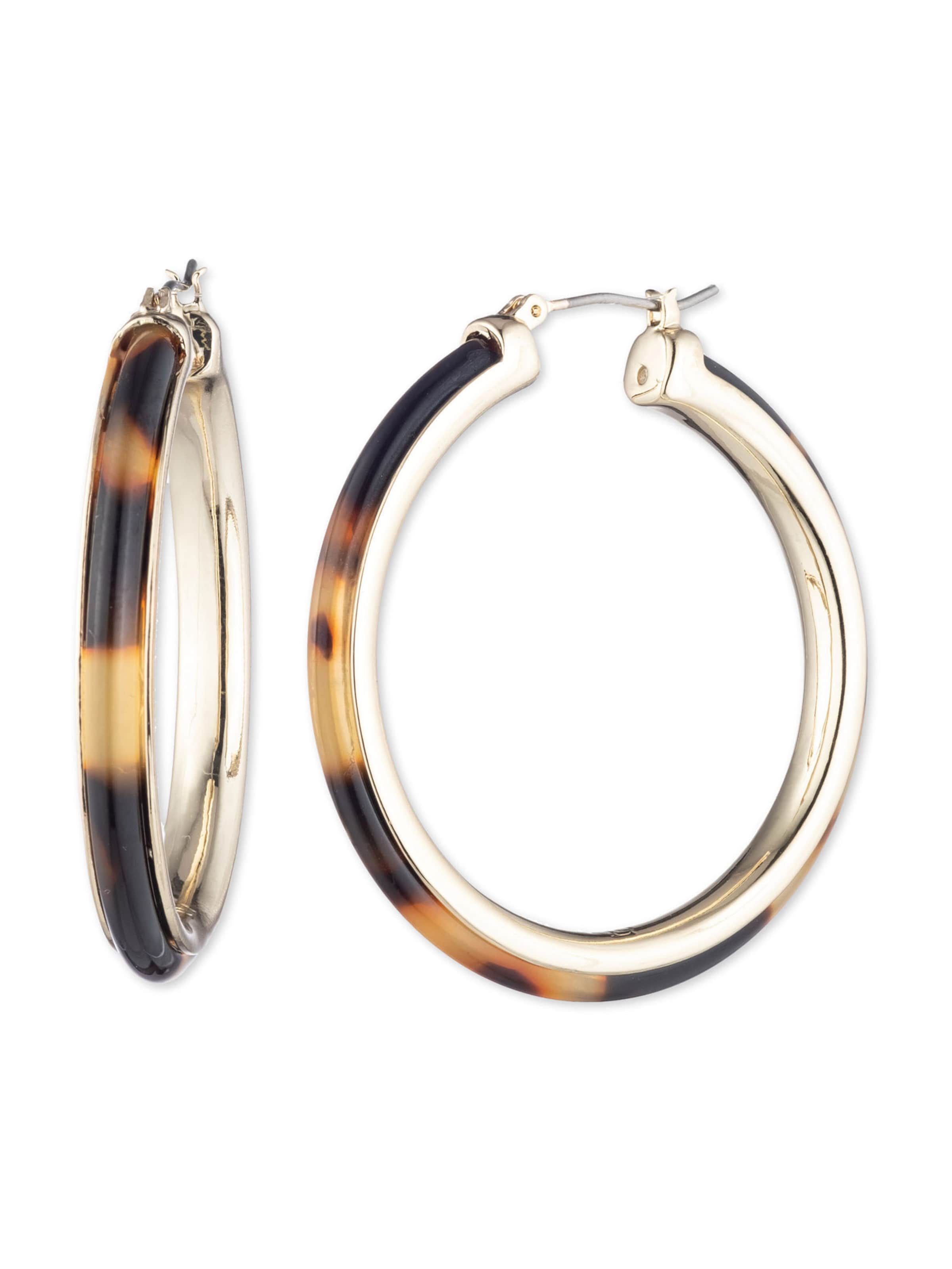 Lauren Ralph Lauren Örhängen i guld: framsida