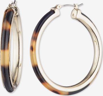 Boucles d'oreilles Lauren Ralph Lauren en or : devant