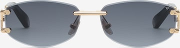 Philipp Plein Sunglasses in Black: front