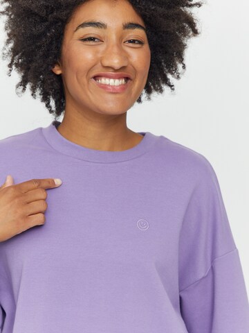 mazine Sweatshirt ' Vivian Sweater ' in Purple