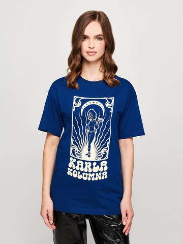 ABOUT YOU x StayKid Shirt 'KARLA' in Blau: predná strana