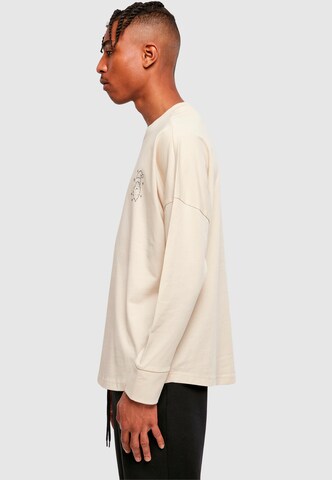 Merchcode Shirt 'Christmas Santa' in Beige