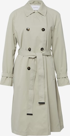 Manteau mi-saison COMMA en beige : devant