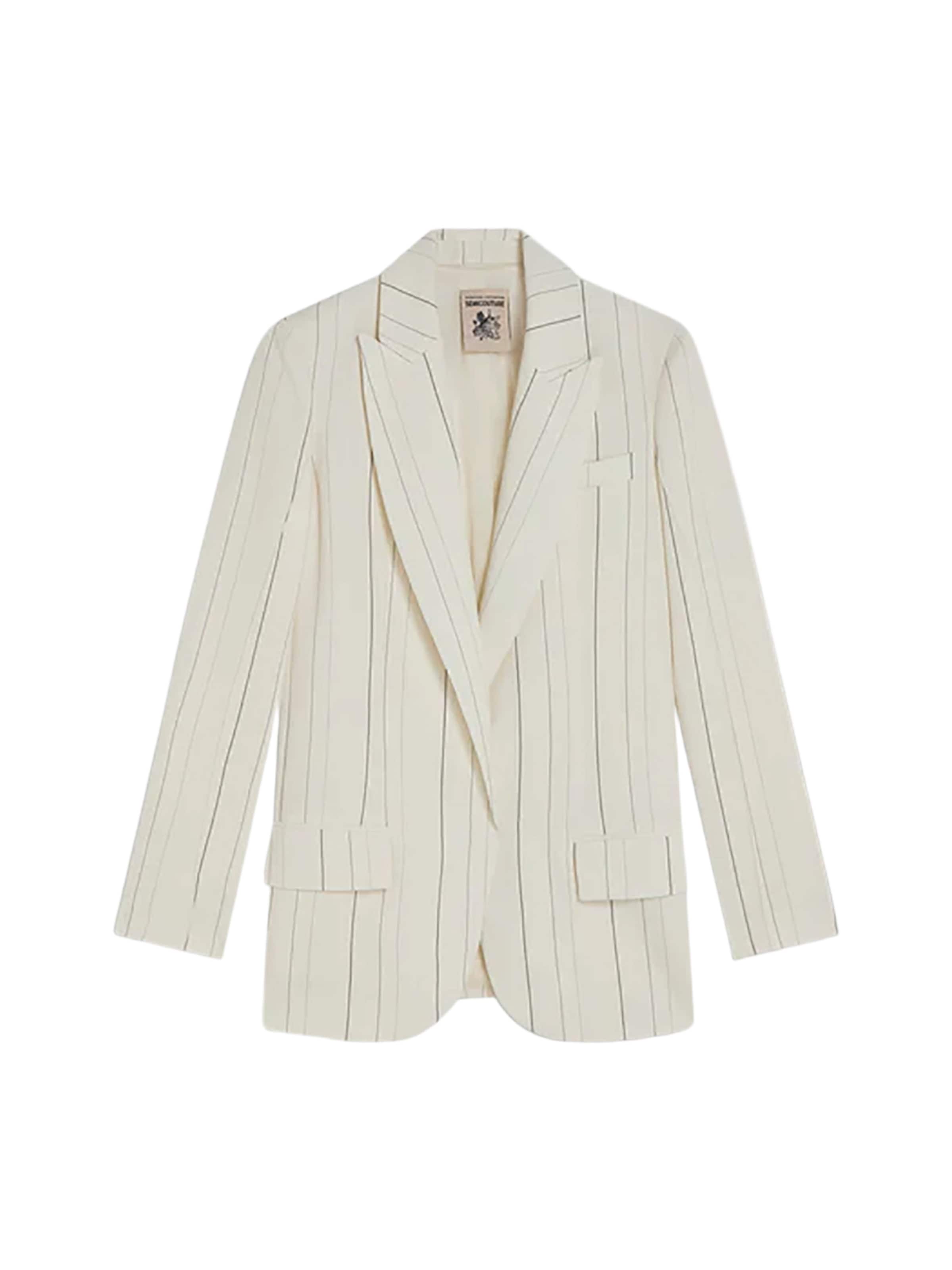 Blazer Semicouture en blanc : devant