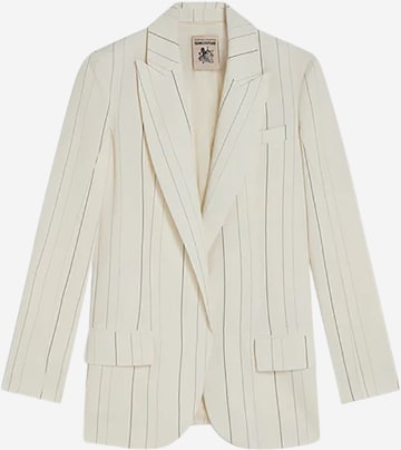 Semicouture - Blazer em branco: frente