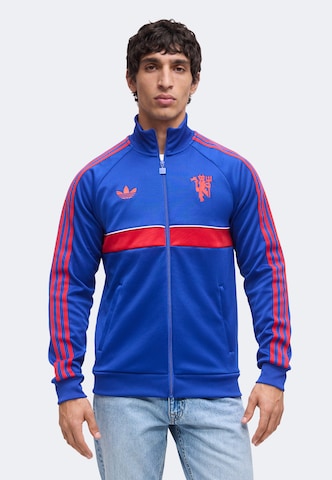 ADIDAS PERFORMANCE - Chaqueta de chándal 'Manchester United' en azul: frente