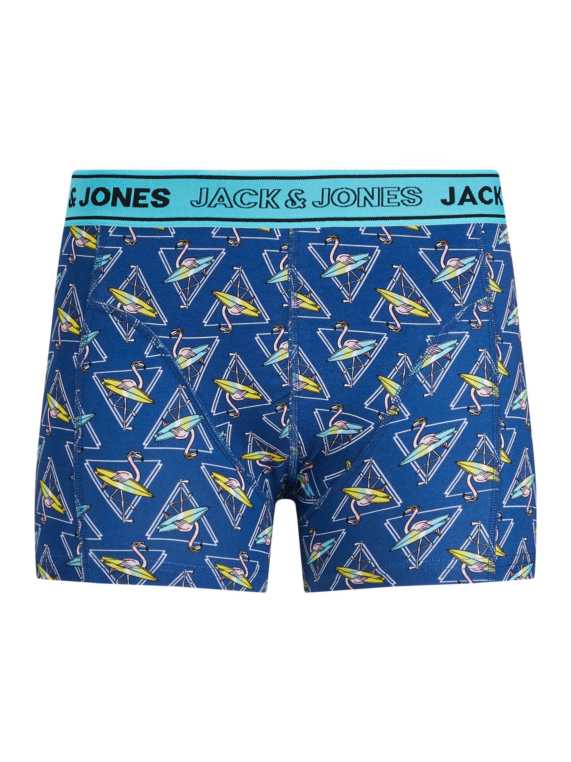 Sous-vêtements Boxers JACK & JONES en Aqua, Marine, Bleu Marine 