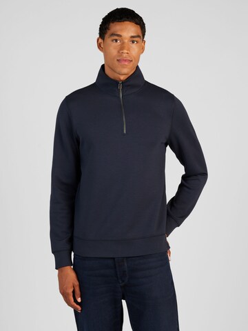 Casual Friday Sweatshirt 'Sebastian' in Blue: front