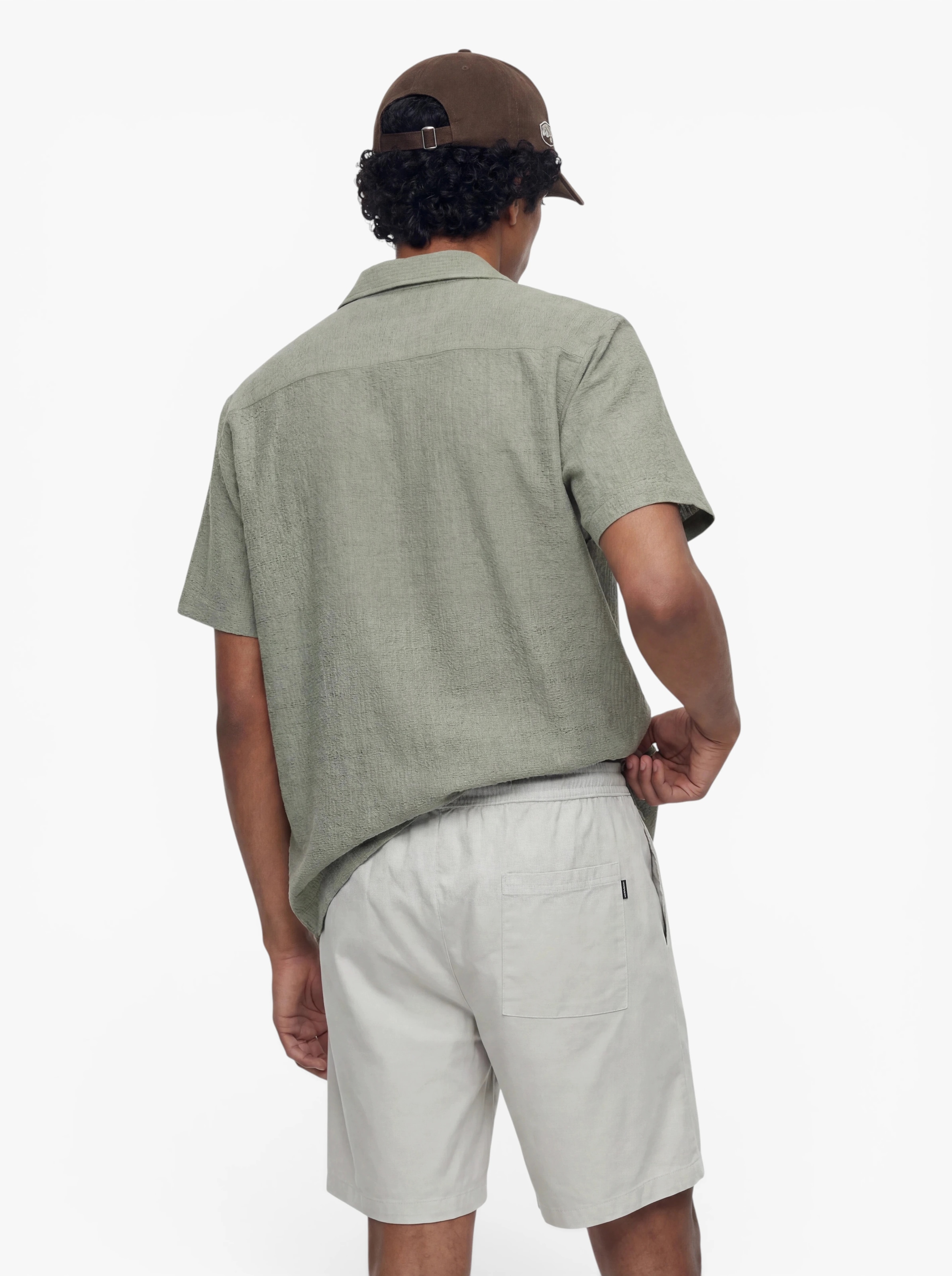 JACK & JONES Regular fit Риза 'JORMontauk' в зелено