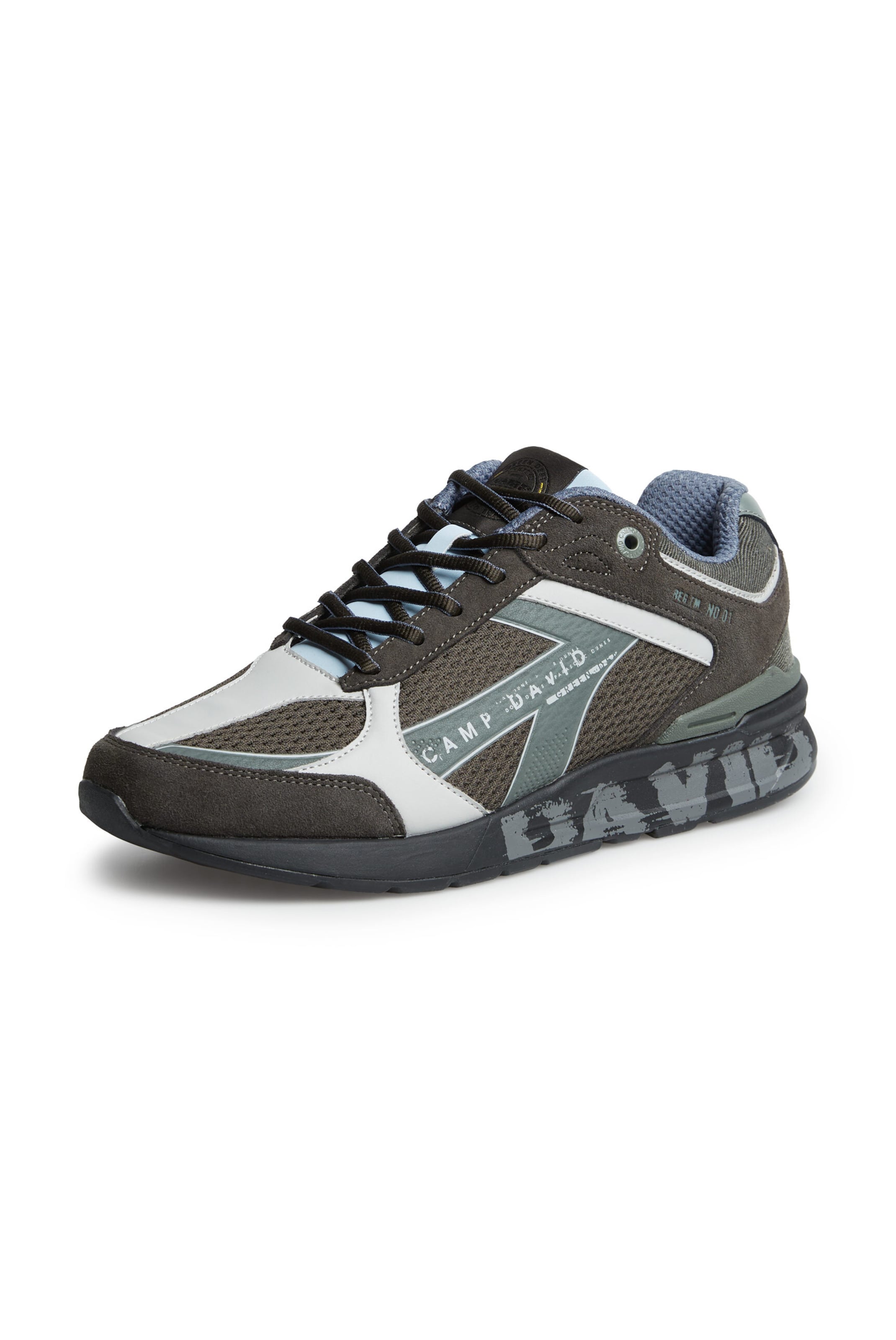 CAMP DAVID Sneakers in Brown: front