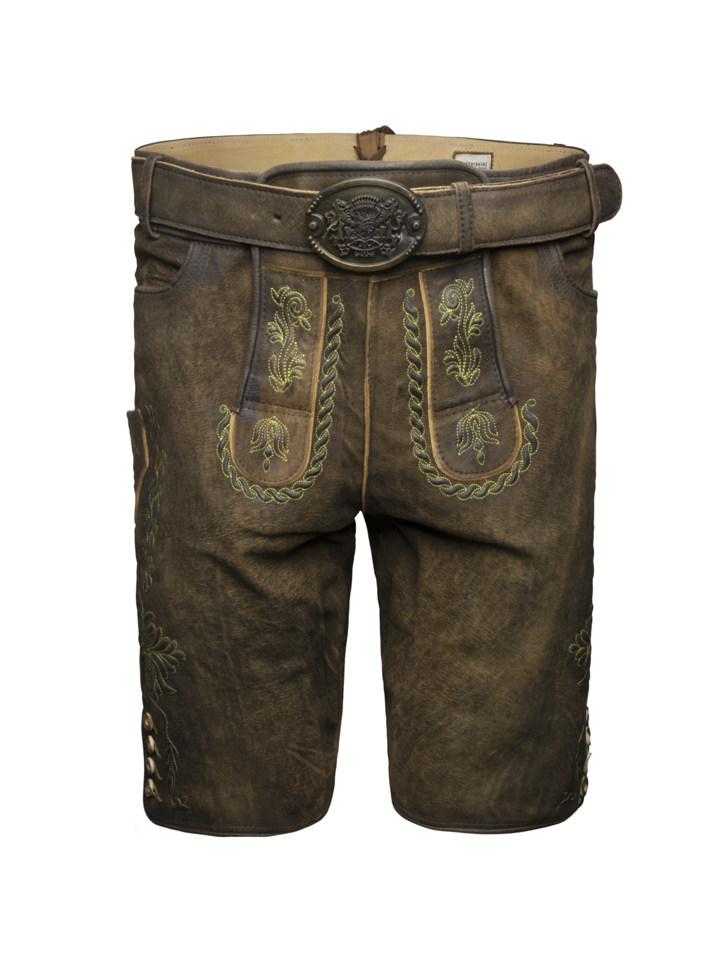 Regular Pantalon folklorique 'Bertram' STOCKERPOINT en marron : devant