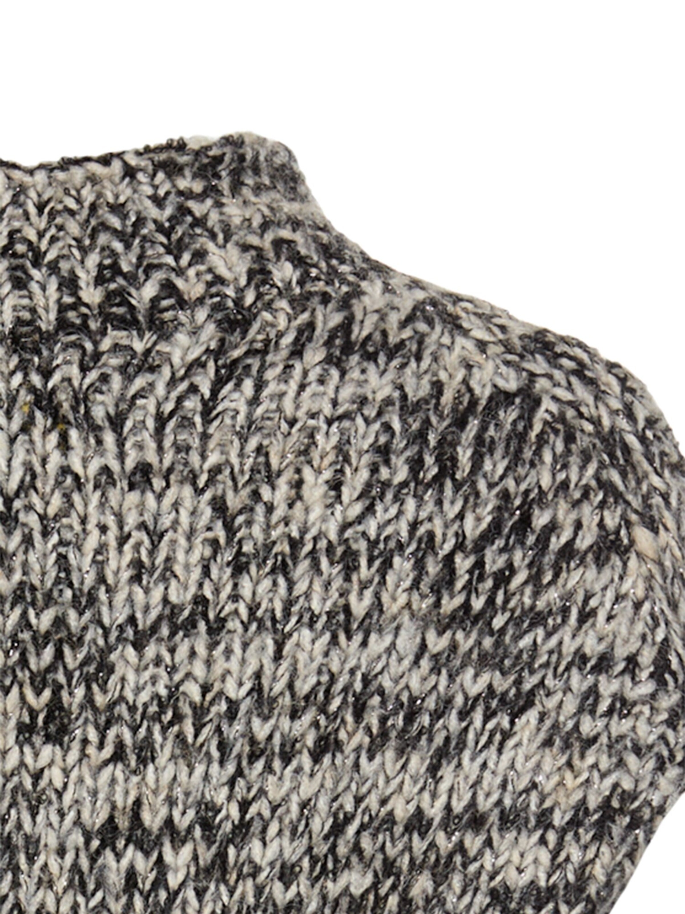 CAMEL ACTIVE Strickpullunder mit Stehkragen in Grau