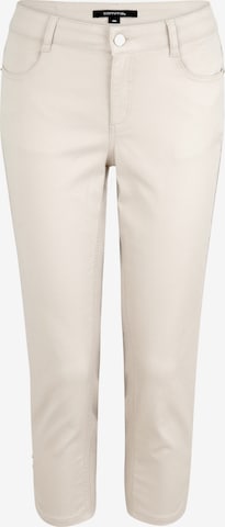 COMMA Slimfit Caprihose in Beige: predná strana