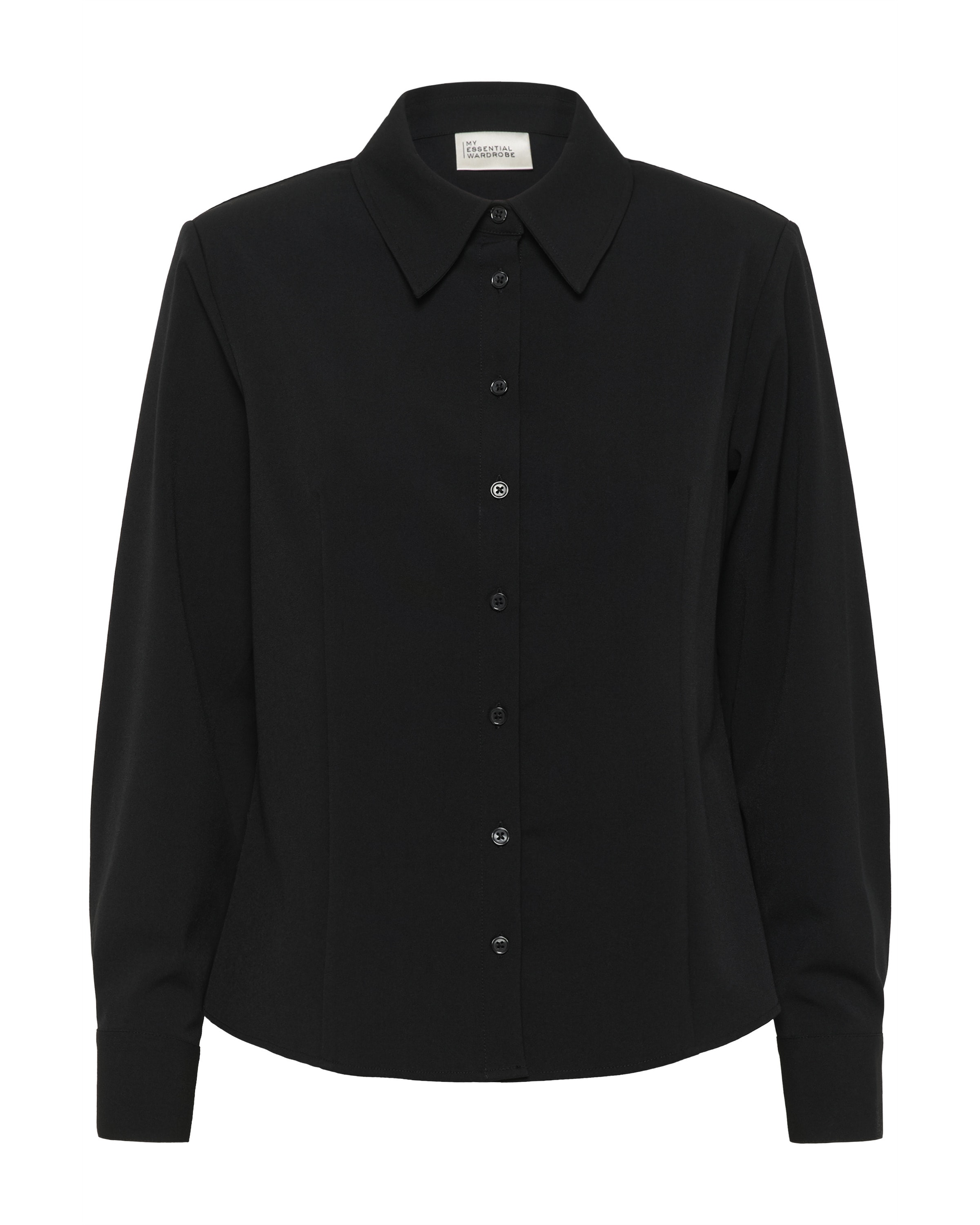 My Essential Wardrobe Blouse 'Hace' in de kleur Zwart, Productweergave