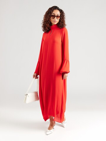 VERO MODA Sukienka 'VMNADIA' w kolorze czerwony