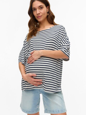 Vero Moda Maternity Футболка 'VMMHolly' в Серый: спереди