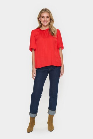 SAINT TROPEZ Blouse 'Briana' in Rood