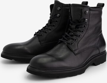 DenBroeck Lace-Up Boots 'Foundry St.' in Black