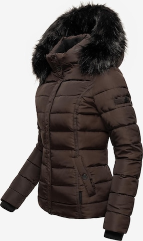 NAVAHOO Winter jacket 'Miamor' in Brown