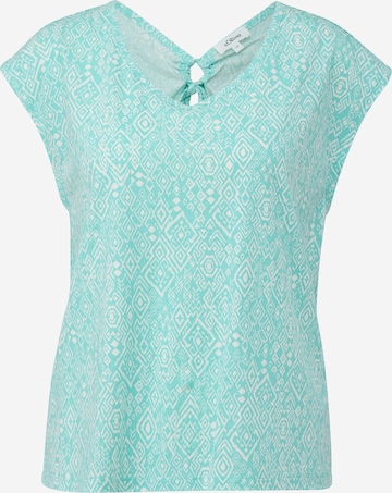 s.Oliver Shirt in Blue: front