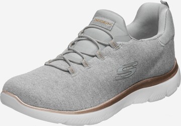 Sneaker bassa di SKECHERS in grigio: frontale