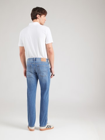 s.Oliver - Slimfit Calças de ganga 'Nelio' em azul