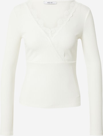 ABOUT YOU Koszulka 'Linn' w kolorze biały: przód