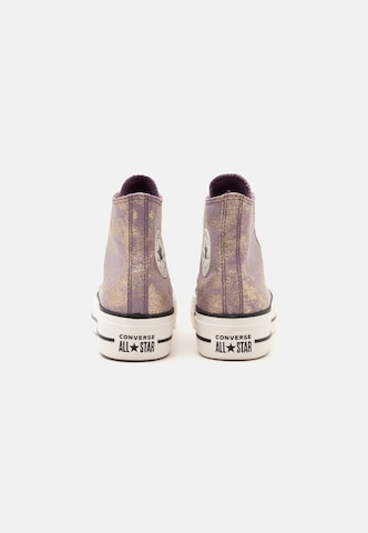 CONVERSE - Sapatilhas altas 'CTAS' em roxo