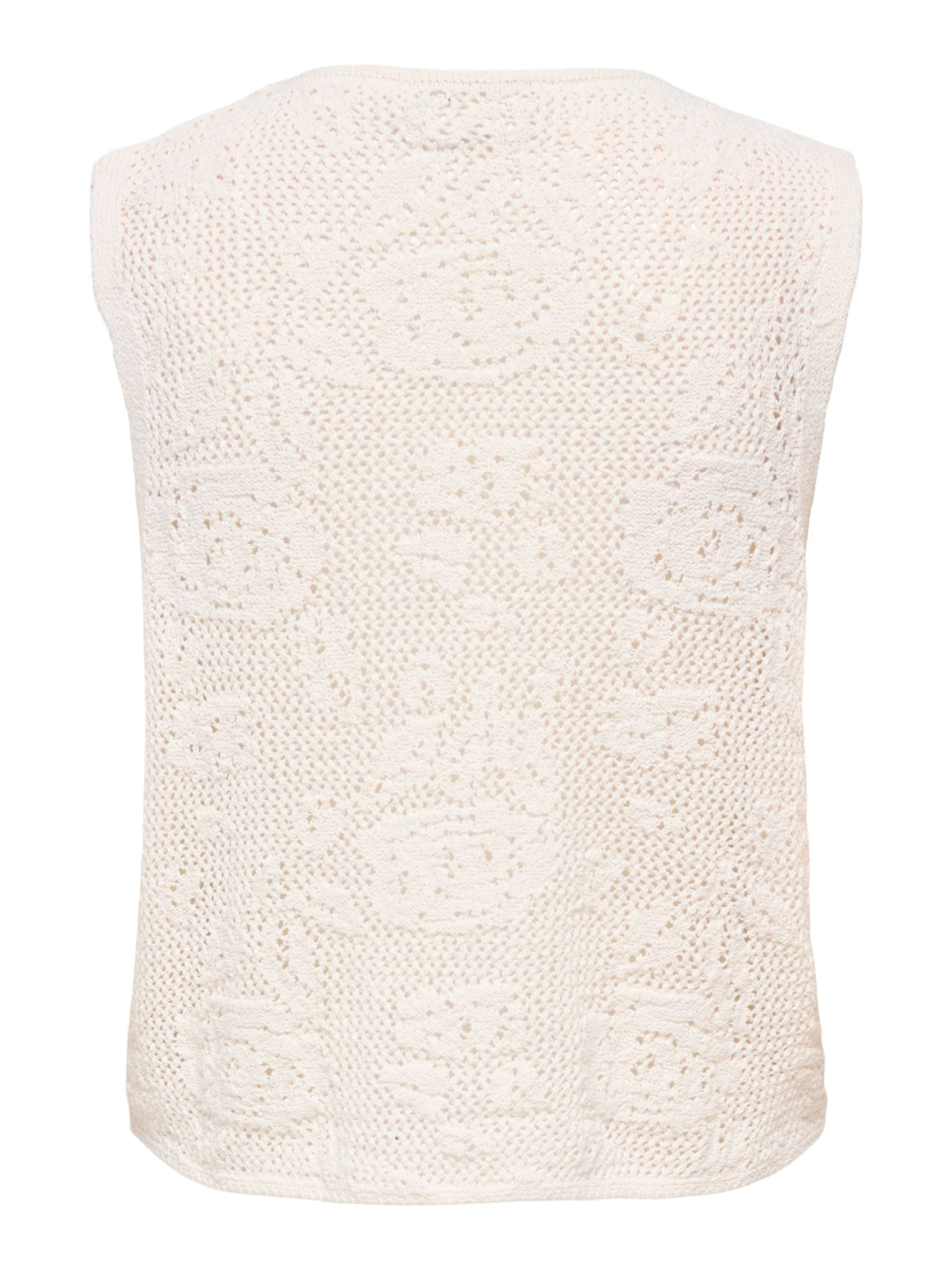 JDY Strickjacke 'CHRISTA' in Weiß