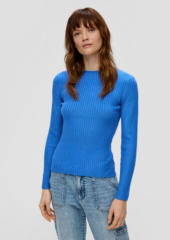 s.Oliver Sweater in Blue: front