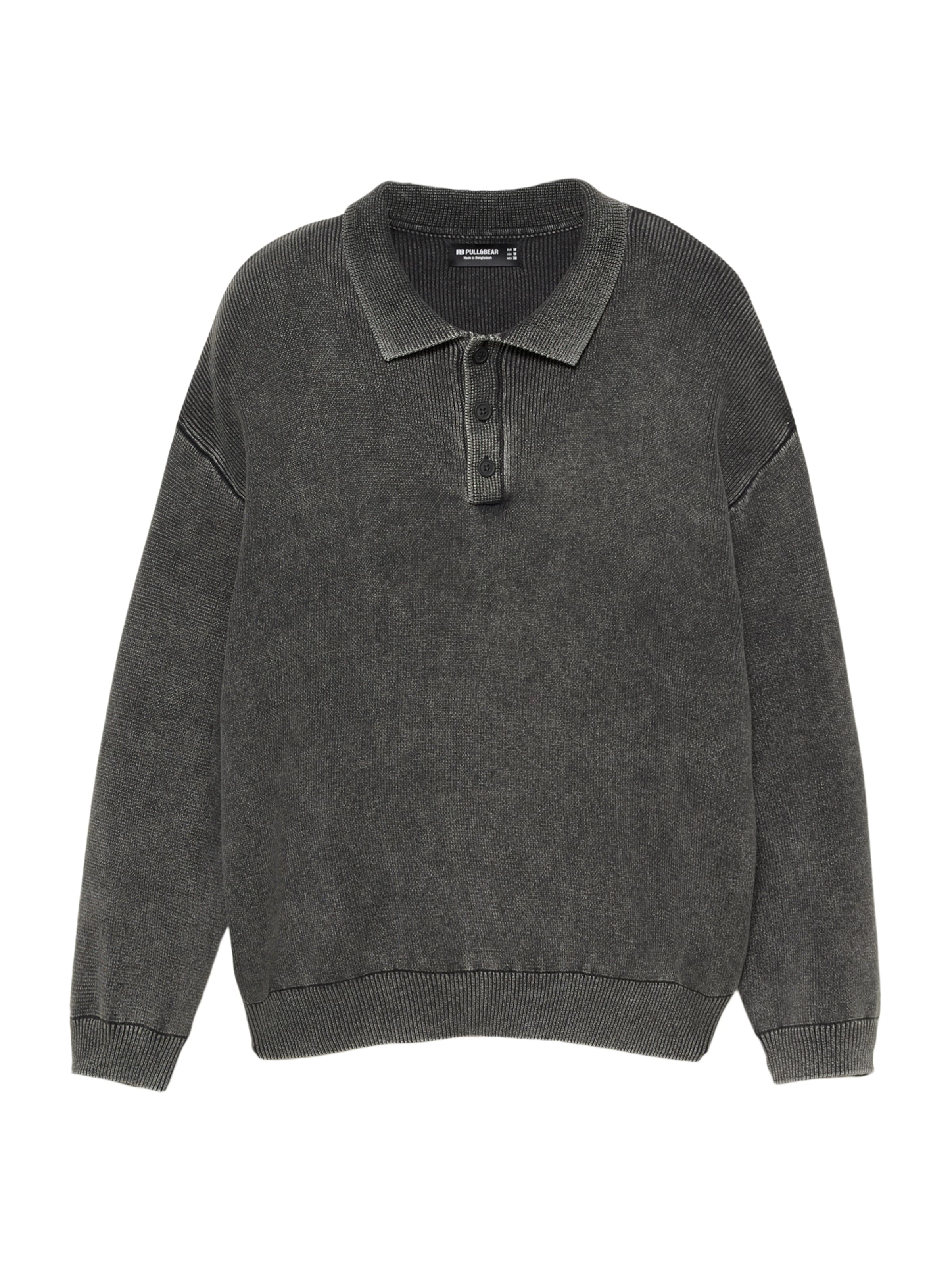Pull&Bear Pullover in Schwarz: Vorderseite