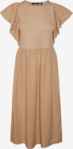 VERO MODA Jurk 'GILA' in Beige: voorkant