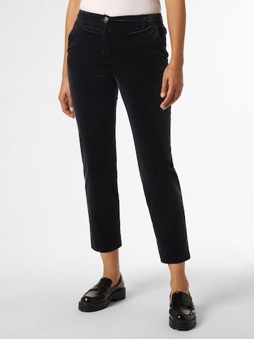 Marie Lund Skinny Pants ' ' in Blue: front
