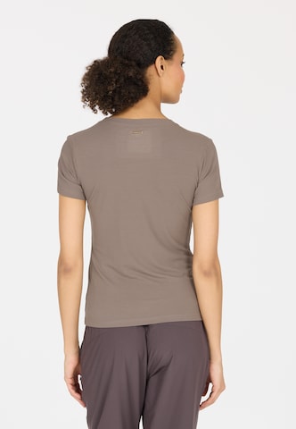 Athlecia Functioneel shirt 'Tinashe' in Bruin