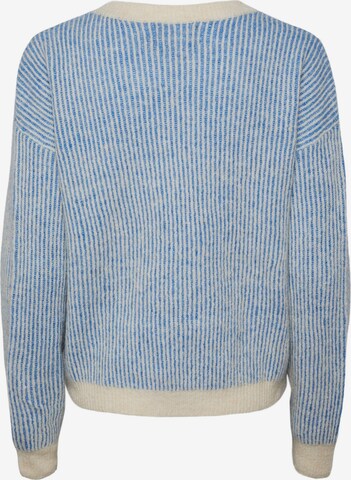 PIECES Sweater 'KARMEN' in Blue