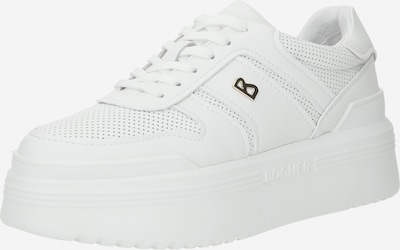 BOGNER Sneakers laag 'NEW YORK 1' in de kleur Zilver / Wit, Productweergave