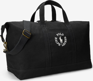 Sac week-end Polo Ralph Lauren en noir : devant