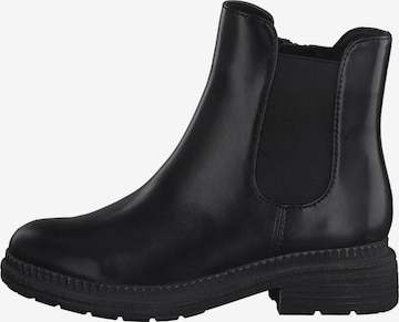 JANA Chelsea boots in Zwart