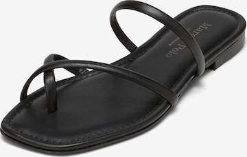 Marc O'Polo Mules in Black: front