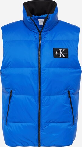 Gilet Calvin Klein Jeans en bleu : devant