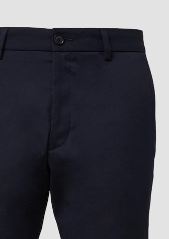 s.Oliver BLACK LABEL Slimfit Broek in Blauw
