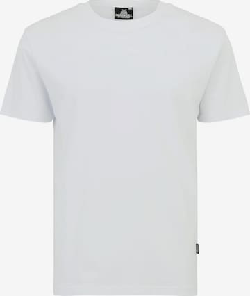 Oldskull Shirt 'Plain Basic' in White: front