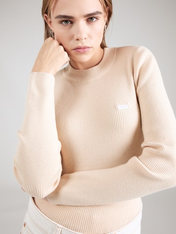 LEVI'S ® Svetr 'Rib Crew Sweater' – oranžová